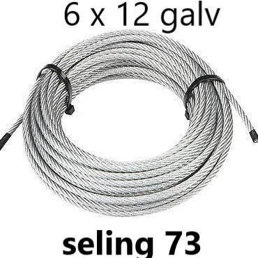 Kawat seling 5mm baja galvanis/wire rope 5mm/kawat sling 5mm