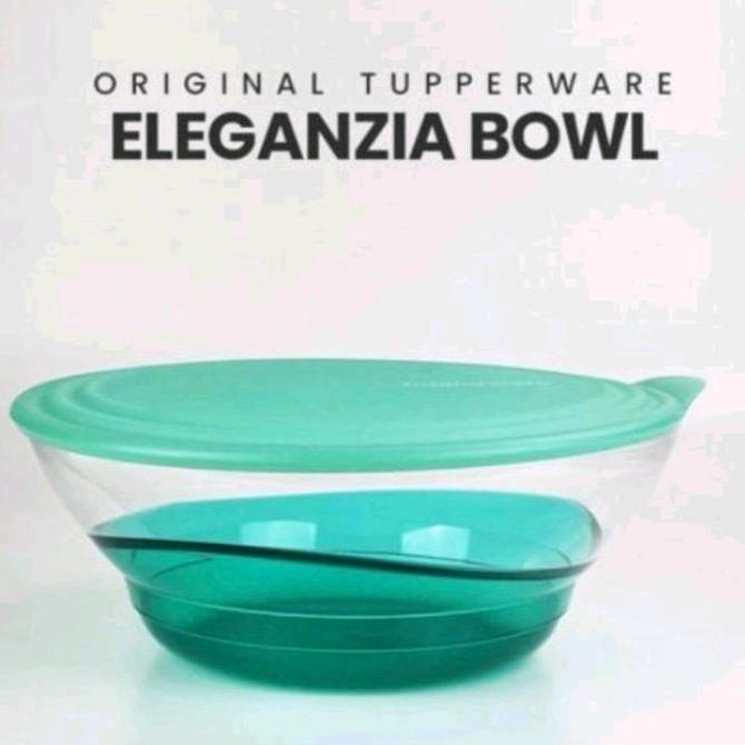 Eleganzia Bowl Tupperware Tosca tutup kedap bowl kristal
