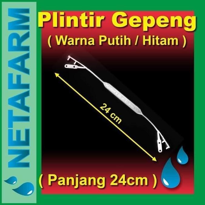 Tali Plintir Gepeng Warna Putih 100pcs