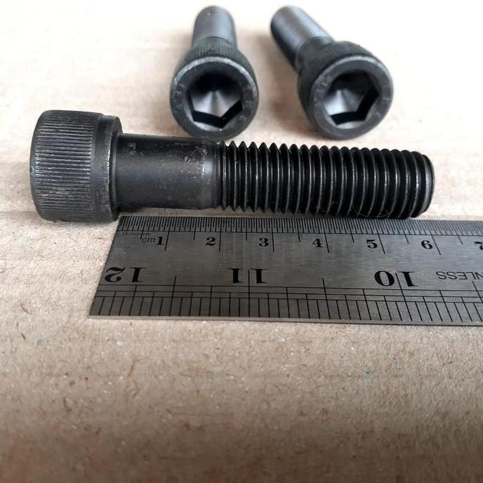 BAUT L BAJA M14X60 / BAUT L BAJA M14 X 60 / BAUT L M14X60 BAJA HITAM