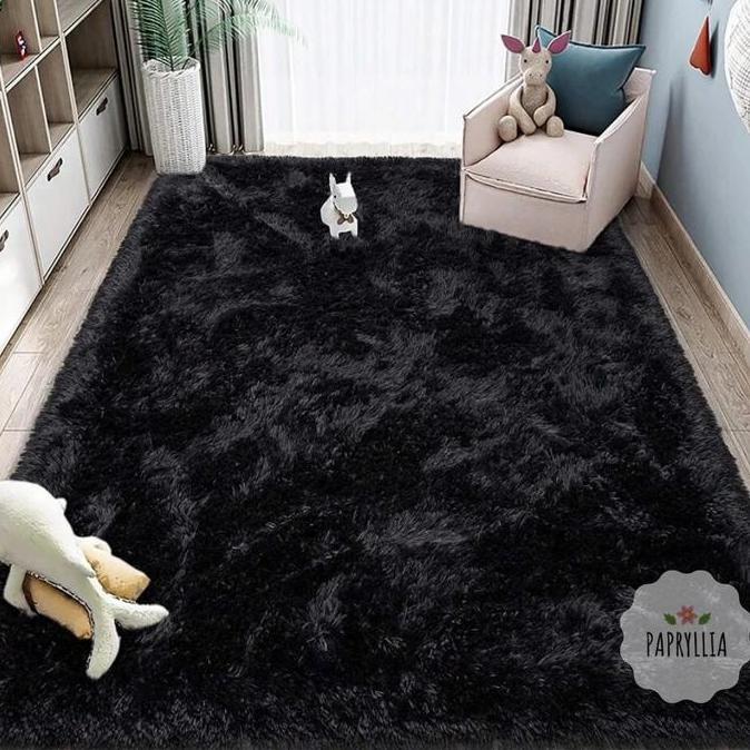 Karpet Bulu Rasfur Karpet Lantai Kasur Bulu 200x150cm + Busa Tebal