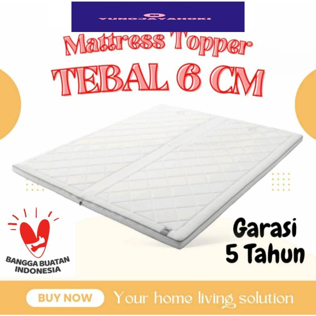 Mattress Toper / Matrass Pelapis Kasur / Topper Springbed / Kasur Lantai / Pelapis Springbed / Toppe