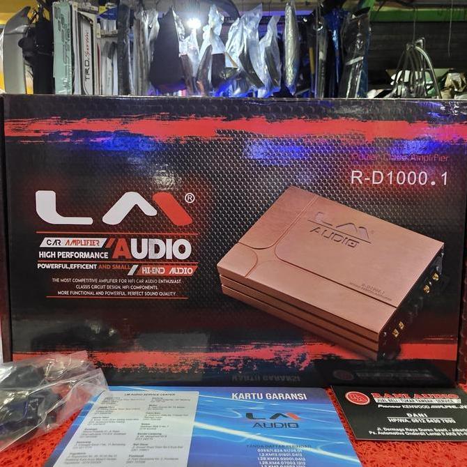 Murah Power Monoblock Lm Audio R-D1000.1 Monoblock Digital