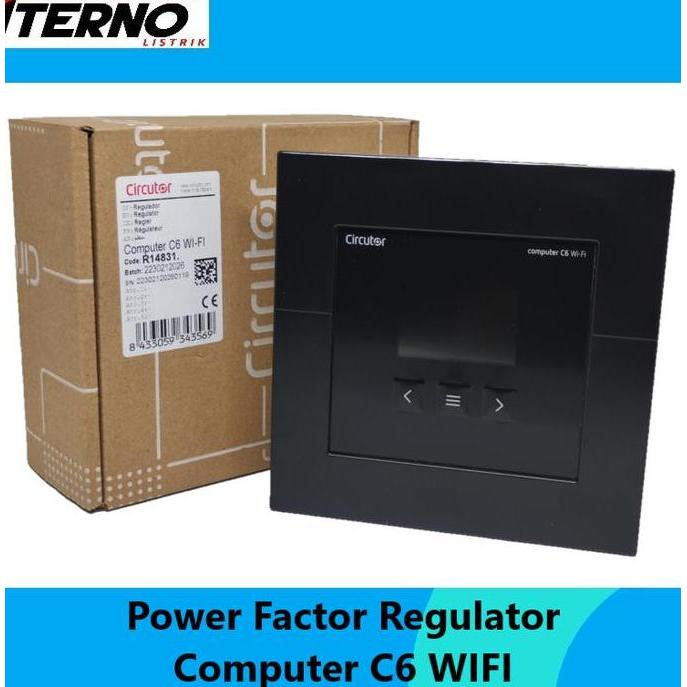 Murah Power Factor Regulator Computer Max 6 Step Circutor