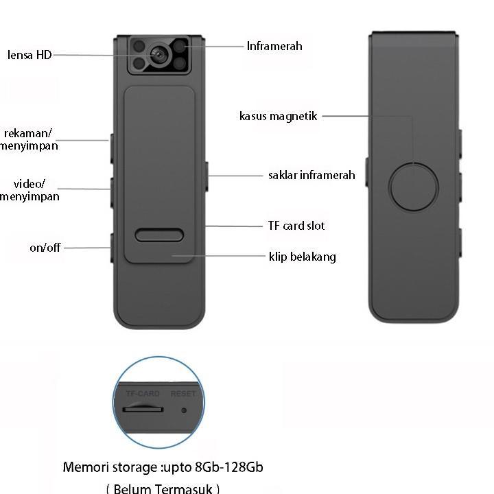 Camera Mini Hd 1080P Tanpa Kabel Kamera Digital Pocket Camera Cctv