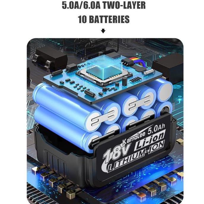 Murah Kamolee Baterai Lxt Li Ion Power Tools Terbaru - Battery Kamolee 18Volt/21Volt - Baterai Terba