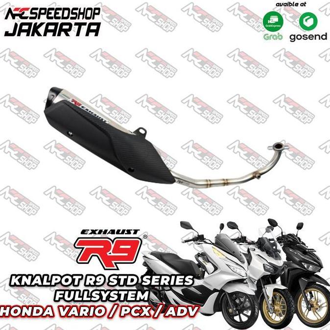 Sale Knalpot R9 Std Standar Racing Vario 125 150 160 Pcx 160 Adv 150 160