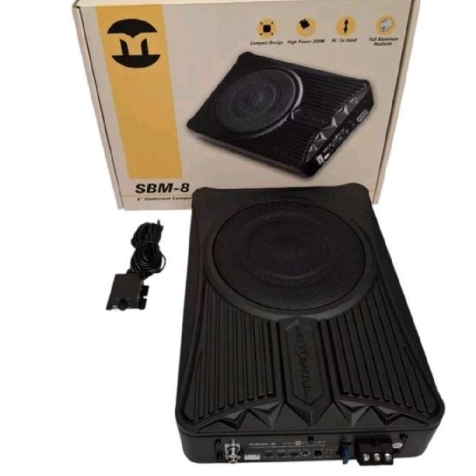 Promo Subwoofer Kolong Momentum Sbm-8 Subwoofer Aktif Momentum Sbm8 8 Inch