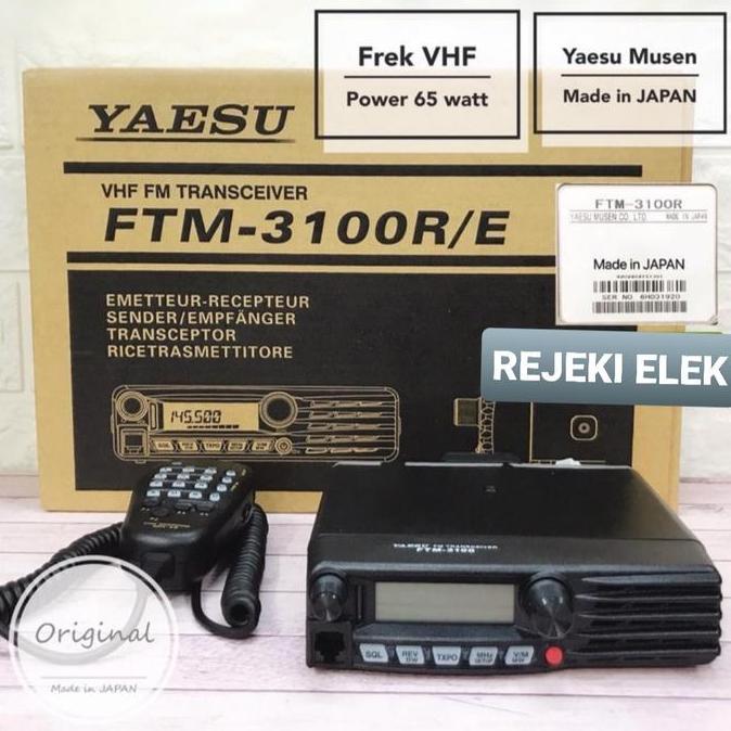 Promo Radio Rig Yaesu Ftm 3100R / Yaesu Ftm 3100 R / Ftm 3100 Original