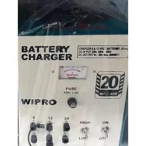 Sale Battery Batrai Baterai Charger Ces Cas / Cas Aki Ces Baterai 20 Ampere Wipro Wp20Ahr Regular