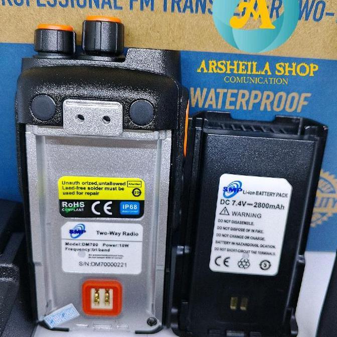 Murah Ht Smp Dm 700 Unlock Multi Band 10 Watt Waterprof Ip 68 Original