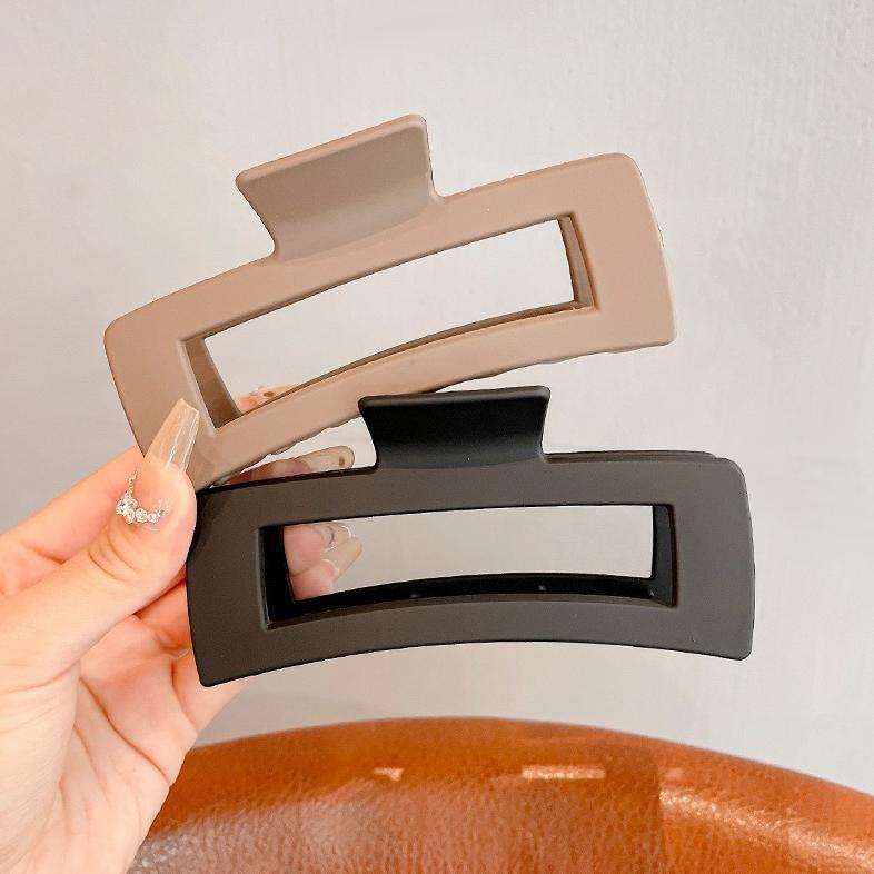 Jepit Rambut Super Jumbo Korea 13 Cm Jedai Doff Persegi Panjang Jepitan Korea Original