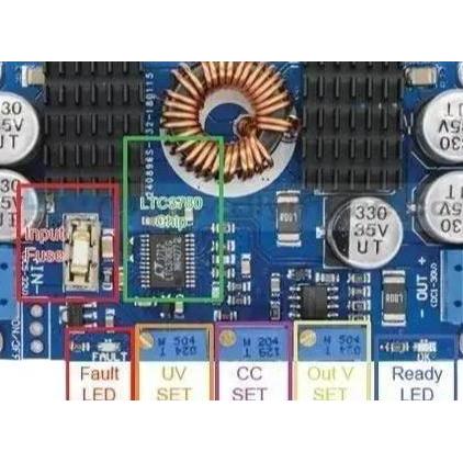 Grosir Ltc3780 Auto Dc Buck-Boost Converter + Stabilized Regulator | 10A 130W