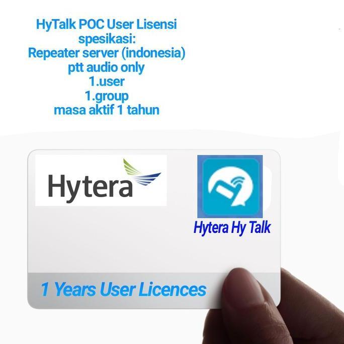 Murah Ht Poc User Lisensi Server Hytera Hytalk