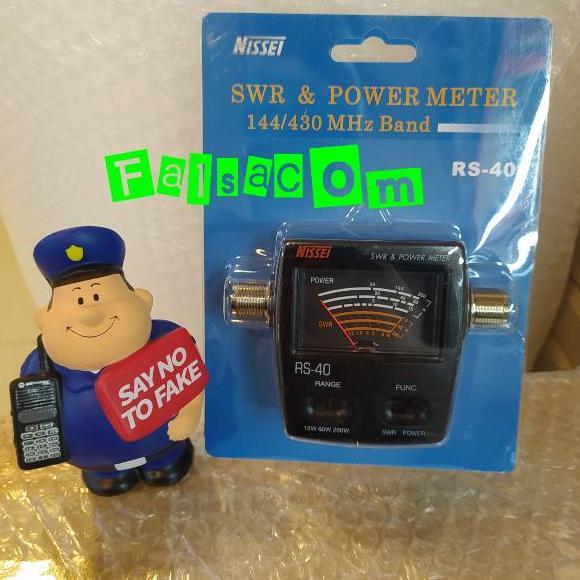 Promo Nissei 144/430Mhz Rs40 Pl / Swr Power Meter Nissei / Nissei