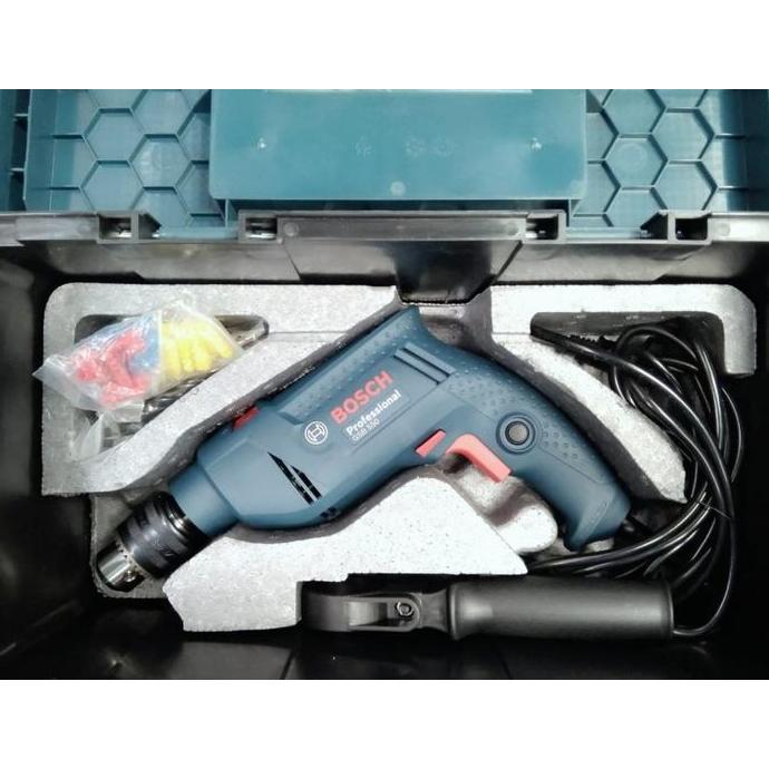 Bosch Gsb 550 Freedom Kit Impact Drill - Bor Tembok 13Mm