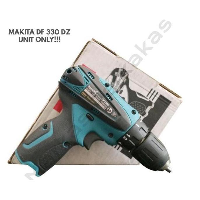 Unit Only Cordless Drill Makita Df 330 Dz - Mesin Bor Baterai 10,8V