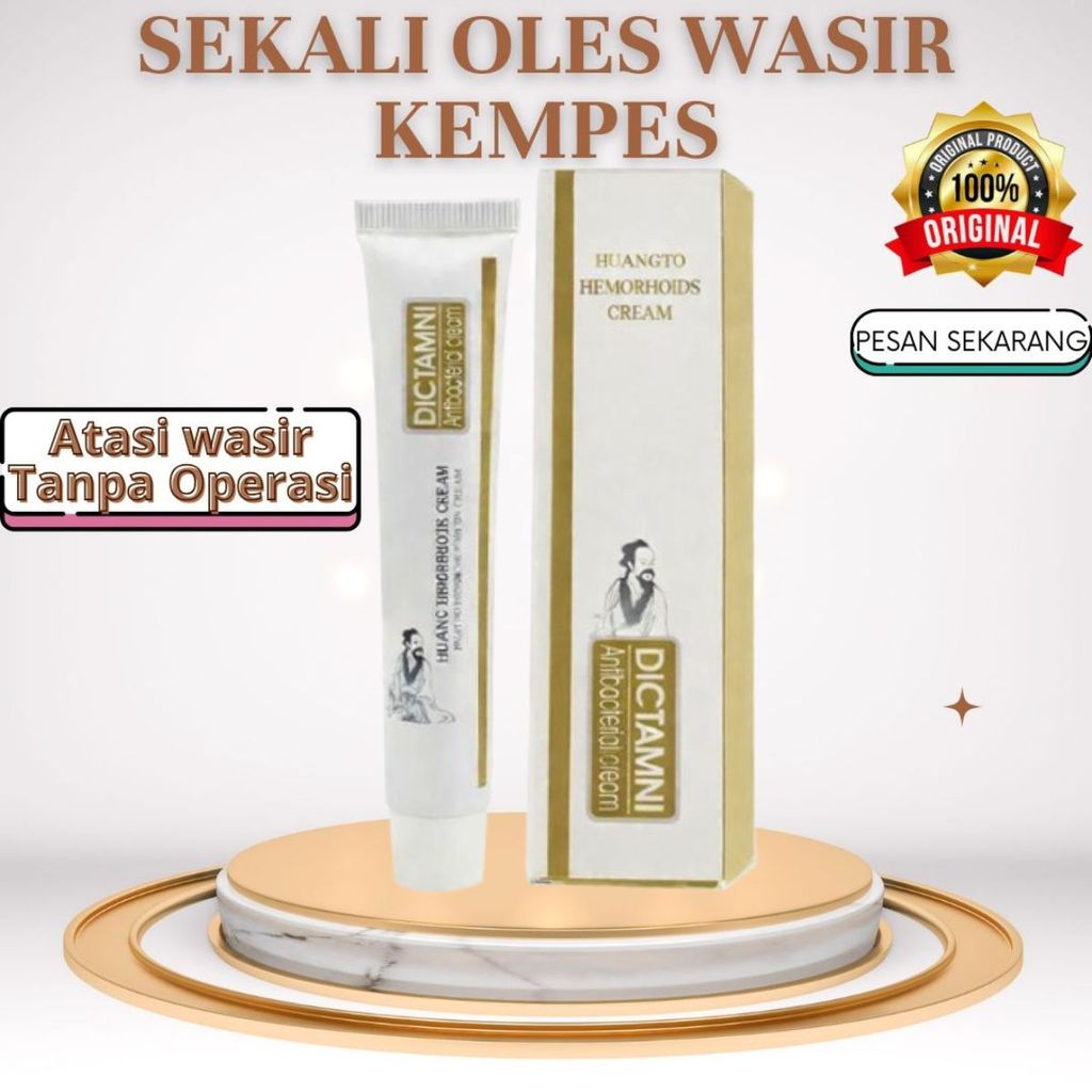 (5 PCS) Obat Salep Wasir Ambeien Ambeyen Ambien Dictamni Herbal Paling Ampuh Original