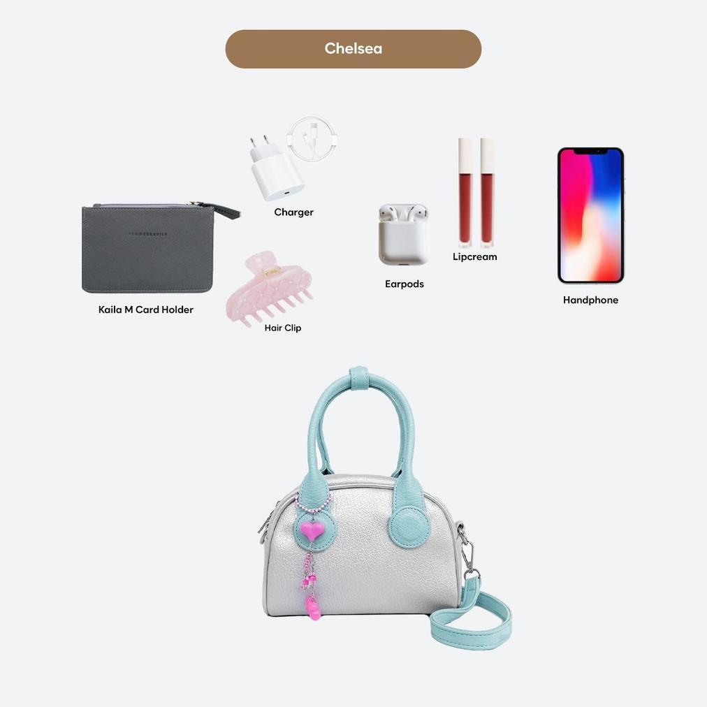 BESTPROMO Femmebravile | Tas Selempang Wanita | Tas Selempang | Tas Wanita | Chelsea Mini Bag