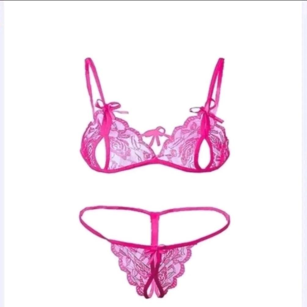 HOT DEALS SET BRA SEXY KOREA RENDA TRANSPARAN LEMBUT