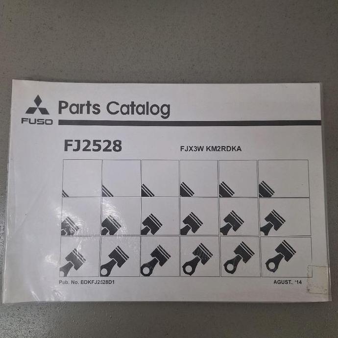 Promo Katalog Fj2528 Original Mitsubishi Bdkfj2528D1 Buku Catalog