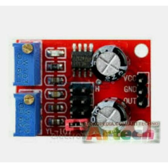 NE555 PULSE FREQUENCY DUTY CYCLE SQUARE WAVE GENERATOR MODULE NE 555