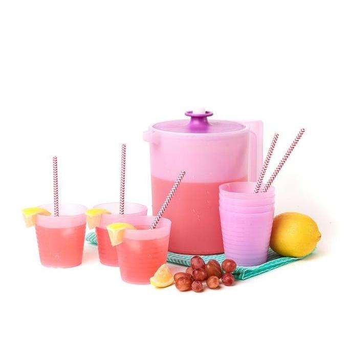 Sale Teko Yeppo Ungu Set Of 5 Gelas