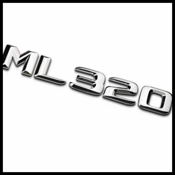 TERBARU EMBLEM MERCEDES BENZ TULISAN ML320 EMBLEM BAGASI ML320 