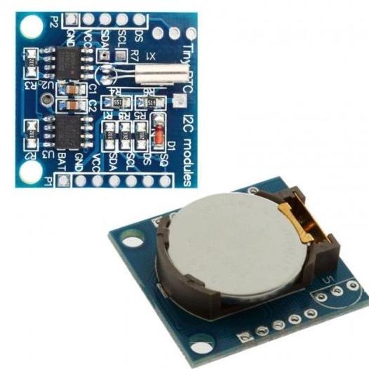 DS1307 RTC 24C32 32K I2C EEPROM TINY BATTERY CLOCK WIRE