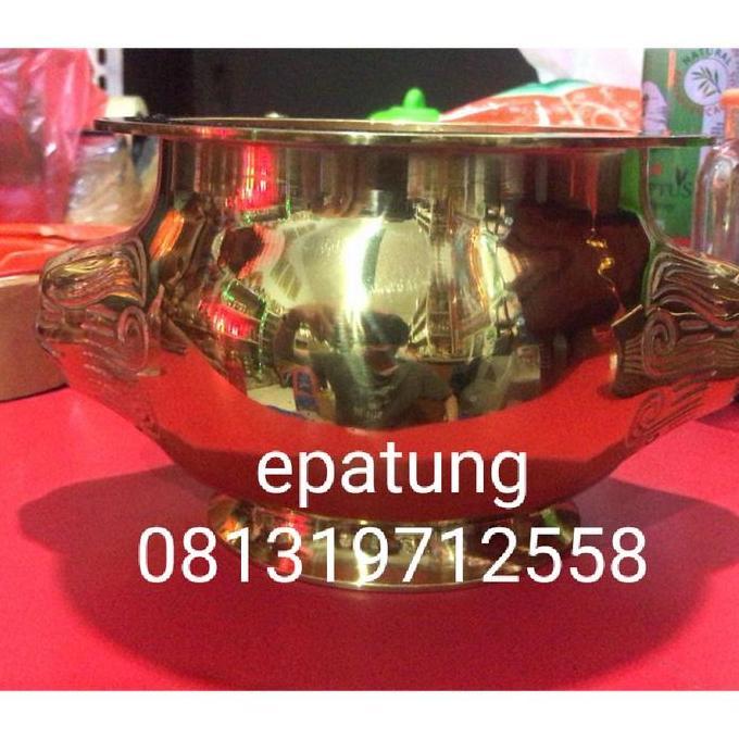 hio lo kuningan taiwan kepala singa10 inch