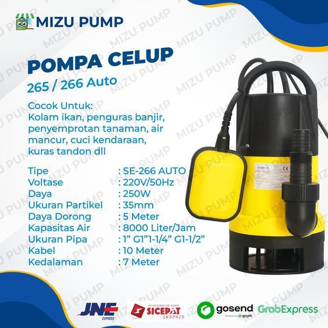 Promo Pompa Celup 266 Sanei 250 Watt - Pompa Celup Air Kotor