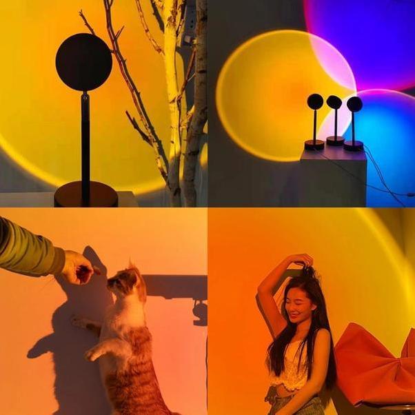Barang Ini Ready Stock Ya Kak / Lampu Sunset Lampu Proyektor Led