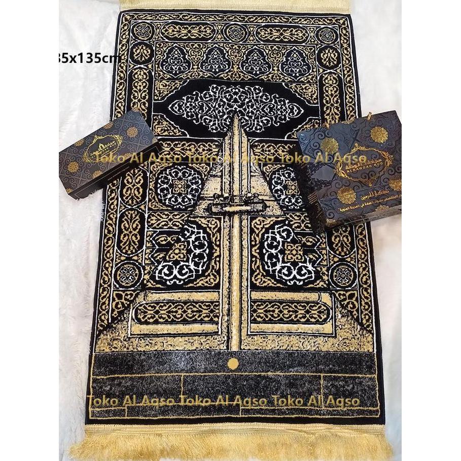 Sajadah Rawdah Rug kiswah kabah/Multazam/Pintu Al Kabah/Kiswa Ka'bah