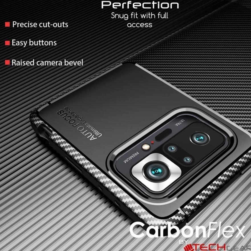 PROMO Case XIAOMI REDMI NOTE 10 10S / NOTE 10 PRO Autofocus Carbon Slim Armor Anti Shock - AUTOFOCUS