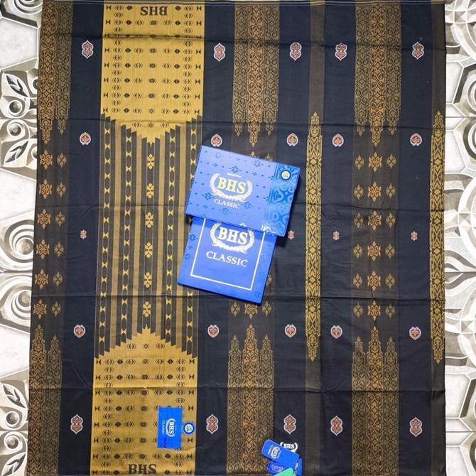 BHS CLASSIC GOLD TIPE JGN JAGUAR SONGKET WARNA HITAM EMAS MEWAH LIMITED EDITION