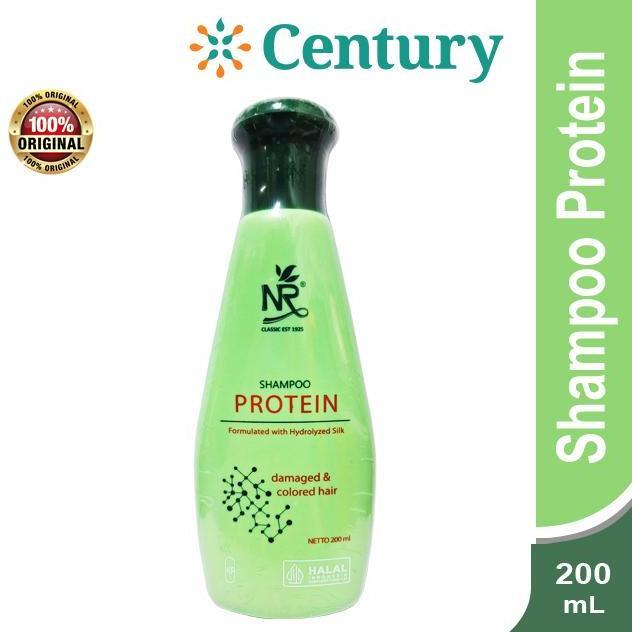 NR SHAMPOO PROTEIN 200ML / Shampoo Rambut Kering / Rambut Halus