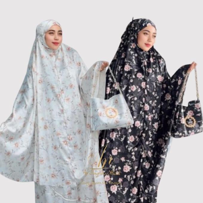 Mukena Dewasa Daily 2in1 Armanita Silk Luxury Laser Cut