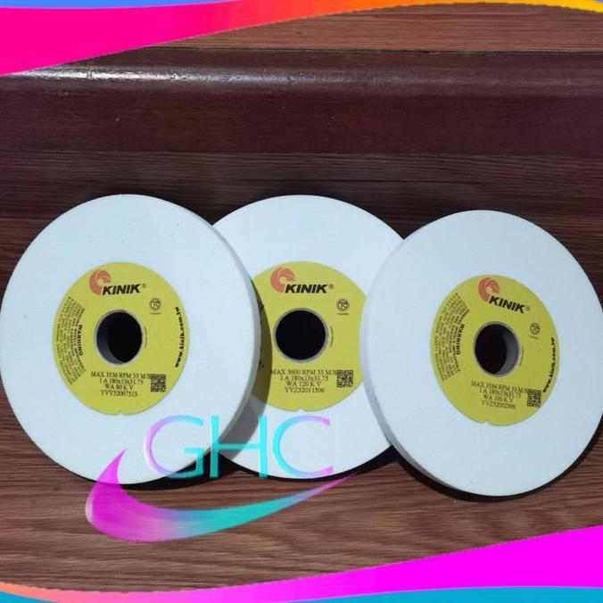 ZISIMAHE Batu Gerinda Duduk 7 inch KINIK 1A 180x13x31.75 Grit 60 80 100 120