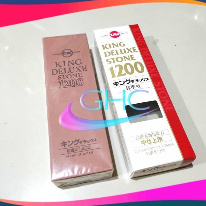 ZISIMAHE Batu Asah King Grit 1200 Made in Japan Batu pengasah pisau golok