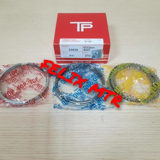 RING PISTON RING SEHER SET MITSUBISHI COLT T120 4G41 SIAP KIRIM