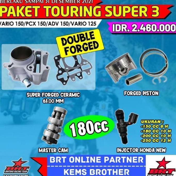 ZISIMAHE BLOK VARIO BRT TOURING SUPER 3 VARIO 150/PCX 150/ADV 150/VARIO 125