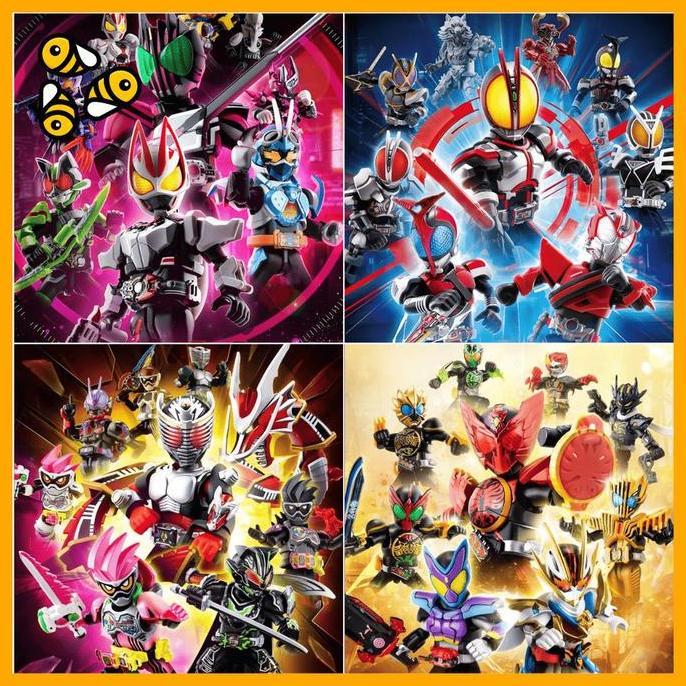 Kamen Rider Galaxy Version GV01 GV02 GV03 GV04 SET Blindbox