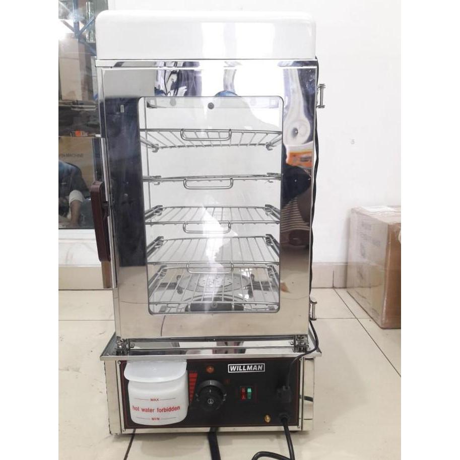 FOOD STEAMER MESIN KUKUS PENGHANGAT DIMSUM BAKPAO LISTRIK WM-500H