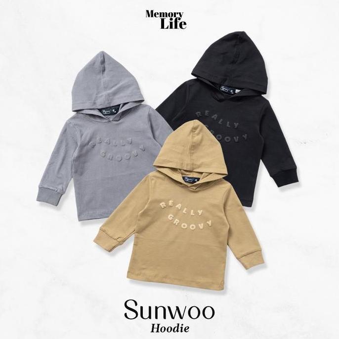 HOT DEAL - MemoryLife - Sunwoo Hoodie | Hoodie Anak Umur 3 Tahun - 8 Tahun