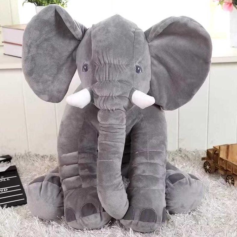 Boneka GAJAH HIPPO JUMBO Lembut Jumbo SNI / Boneka Gajah Lucu untuk hadiah