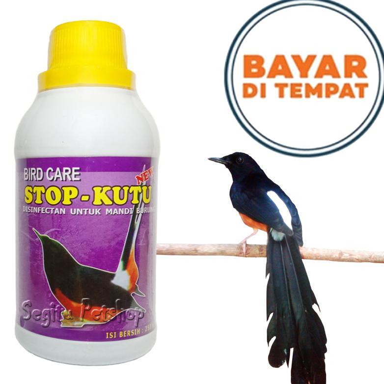 SAMPO BURUNG MURAI KACER CUCAK IJO PLECI LOVE BIRD SHAMPO BIRD CARE STOP KUTU