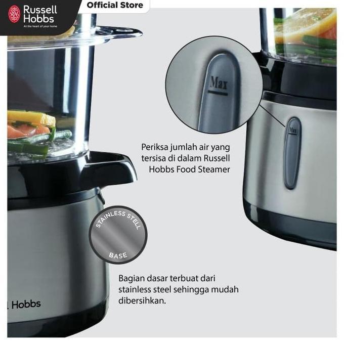 RUSSELL HOBBS FOOD STEAMER / PENGUKUS MASAKAN ELEKTRIK