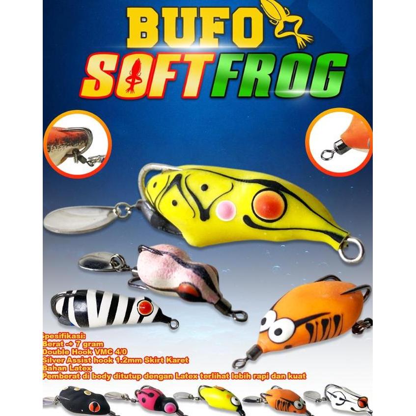 Umpan Mancing Softfrog Bufo Killer Lure Pancing