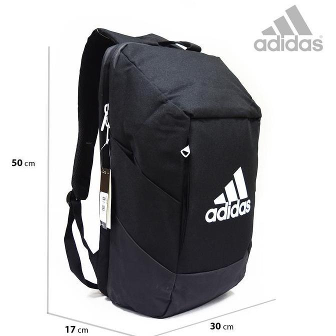 Cod,Bisa- Tas Ransel Olahraga Adidas Vs1.1 Back Pack Black / White