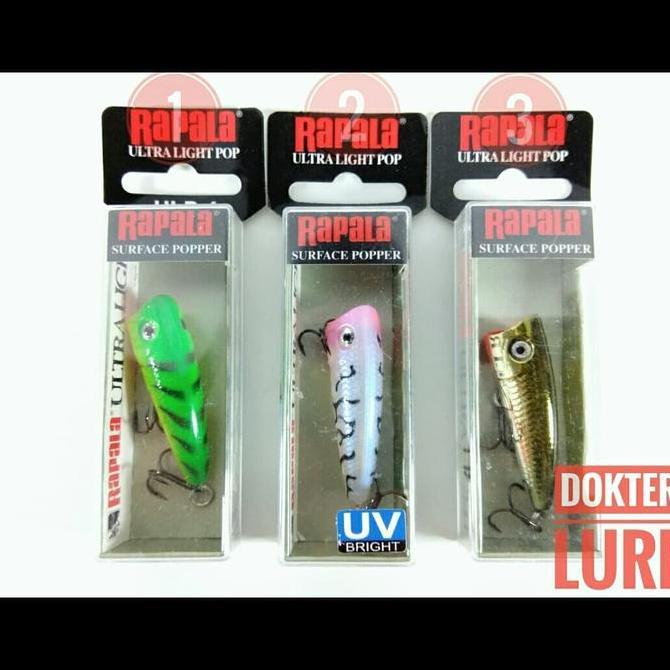 LURE RAPALA ULTRALIGHT POP ULP4 3gr 4cm Popper UL
